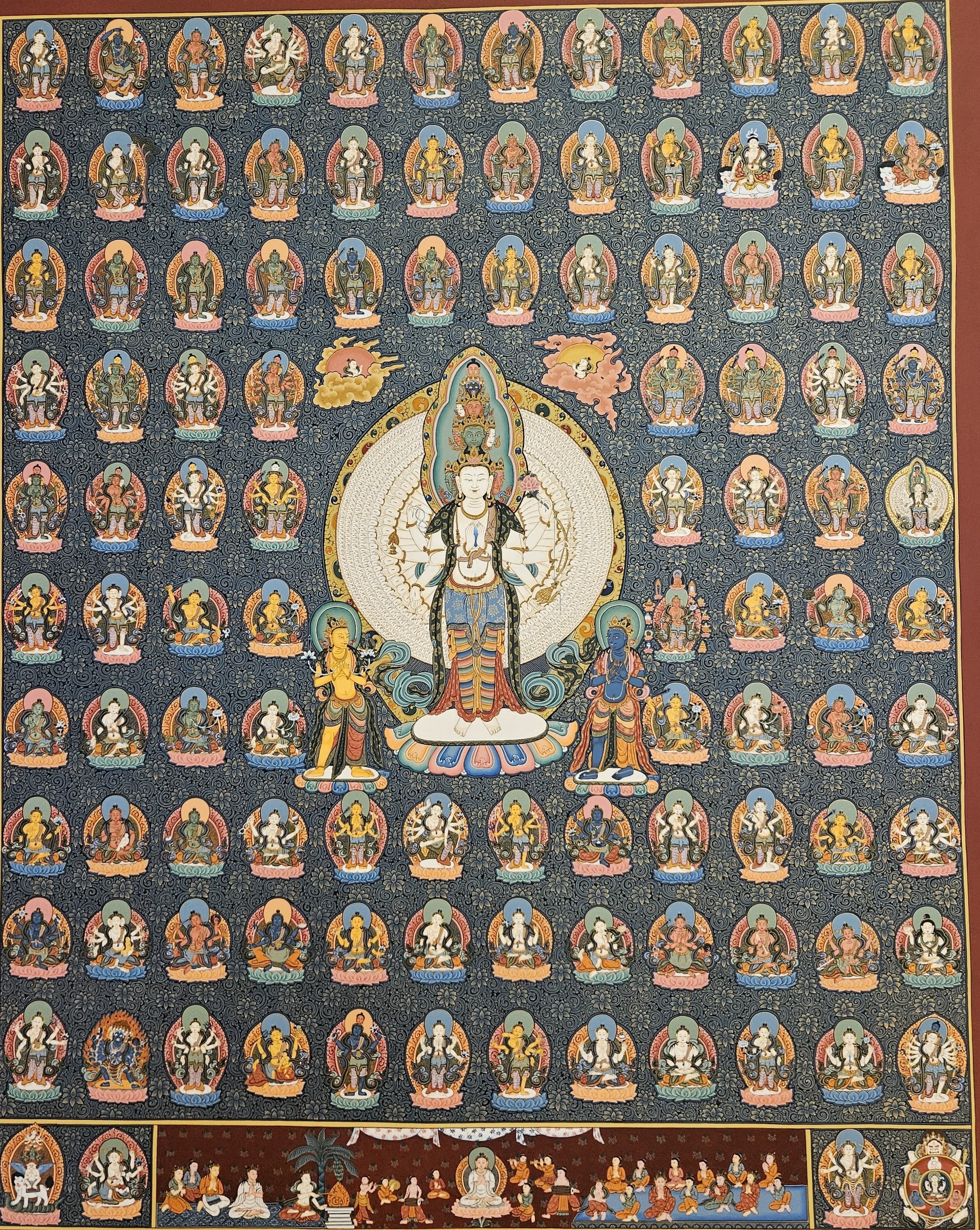 108 Different Avalokiteshvara Forms Kadampa Style — view 1